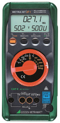 Multimetr przenośny True RMS: Nie Napięcie AC, napięcie DC, rezystancja, temperatura 600V ac 1A ac Gossen Metrawatt