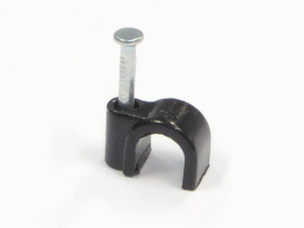 Uchwyty kablowe typu FLOP FO 6 czarne (100szt.)