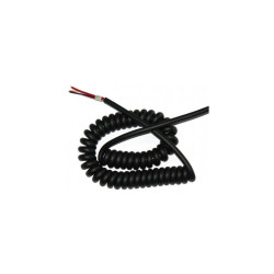 CB Kabel do mikrofonu 5 żył 1,8m spiralny do gruszki 4 żyły + 1 oplot