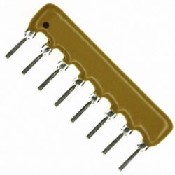 Bourns 4608X-102-102LF 4608X-102-102LF Drabinka rezystancyjna 1 kΩ radialny THD SIP-8 0.3 W 1 szt.