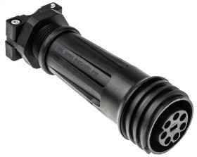 Złącze wielostykowe przemysłowe 7-pinowe Montaż na kablu Gniazdo Bulgin