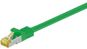 Rj45 Patchkabel, Cat 6A S/Ftp (Pimf), 500 Mhz Z Cat 7 Kable Surowym, Zielony...