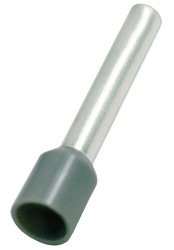 Końcówka kablowa zaciskana 4mm² długość 18mm Szary średnica 2.8mm Izolowane RS PRO