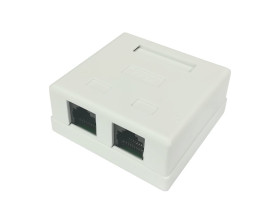 Gniazdo abonenckie 2 x RJ45 UTP-6 Talvico