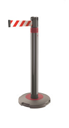 Bariera ochronna długość taśmy 3m Bariera chowana Red, White