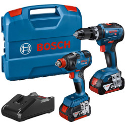 Bosch 06019J2271 Professional Twin Pack 18V 2 x 4.0Ah Li-ion