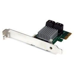 StarTech.com PEXSAT34RH 4 Port PCIe 2.0 SATA III (6Gbps) RAID x2 Controller