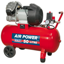 Sealey SAC05030 Compressor 50ltr Direct Drive 3.0hp