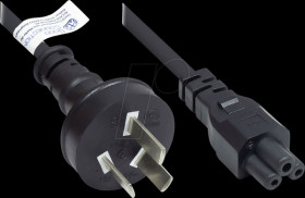 P8005-S018 Power cord China, plug Typ I => C5, CCC, 1,8 m, black