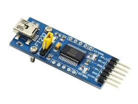 Waveshare FT232 USB UART Board (mini), USB To TTL (UART) Communication Module
