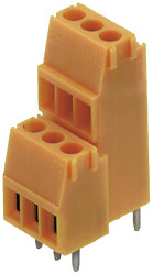 Weidmüller 1720010000 Zaciski śrubowe 1.5 mm² Ilość styków 6 czarny 100 szt.