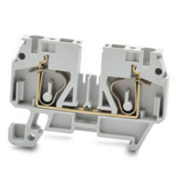 Blok zacisków przelotowych RS PRO poziomy: 1 24 → 12AWGsprężynowa 32A 630 V