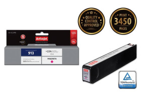 Tusz Activejet AH-913MR (zamiennik HP 913 F6T78AE Premium 45 ml czerwony)