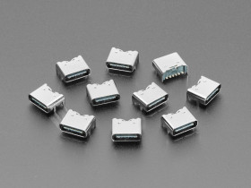 USB C SMT / THM Jack Connector - Power Only - Pack of 10