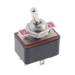 Przełącznik KN3-3 2-pozycyjny ON-ON, bistabilny, 3A, 250V AC, czarny
