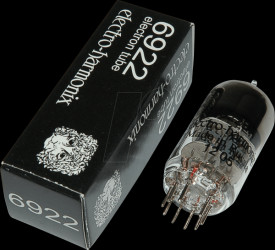 6922EH Electron tube, double triode, Noval, 9-pin, 6.3 V