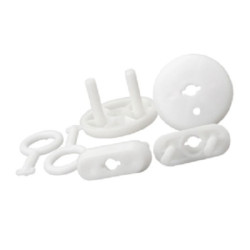 Zaślepka gniazdka (4szt + 2klucze) RUMLUX