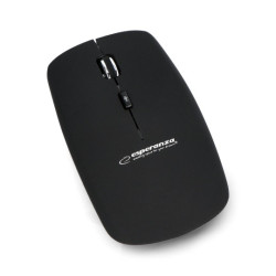 Mysz optyczna bezprzewodowa Saturn Esperanza EM120K - czarna
