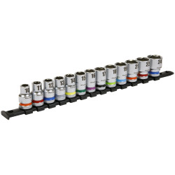 Sealey AK2661 Premier Platinum Socket Set 1/2&quot;Sq Drive 13pc