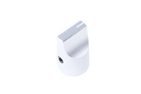 Pokrętło potencjometru oś: 6mm średnica: 16.4mm Aluminium Srebrny RS PRO