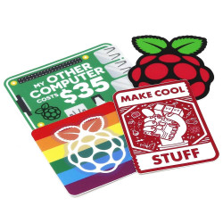 Raspberry Pi Sticker Pack #1 [discontinued]