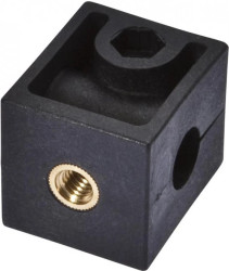 AY000004, akcesoria czujnik, Ø10mm, plastikowy, do czujnika 10mm, do montażu ściennego, montaż śrubowy