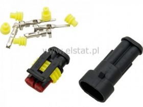 Gniazdo + Wtyk hermetyczne OH-2 Superseal