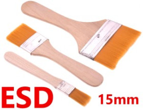 Pędzel antystatyczny ESD drewniany 15mm 135mm czyszczenie elektroniki