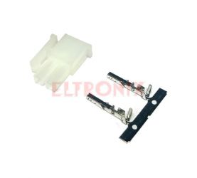 GNIAZDO MFH02F+OBUDOWA RASTER 4.2MM 7A/250V NA PRZEWÓD