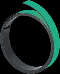 M802 02 Magnetic strip, 100 cm x 10 mm, green