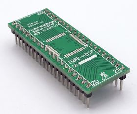 Adapter TQFP44 / LQFP44 / QFP44 --> DIL40 (PDIP40) PIC