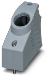 Grommet housing, size VC2, PA, M25, angled, screw locking, IP65, 1852948