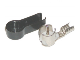 Wtyk antenowy samochodowy Blaupunkt kątowy na kabel