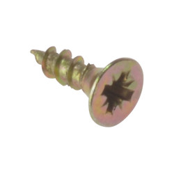 ForgeFix MPS310Y Multi-Purpose Pozi Screw CSK ST ZYP 3.0 x 10mm Box 200