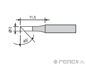 Grot do stacji GOOT RX-802AS i RX-852AS - 2C