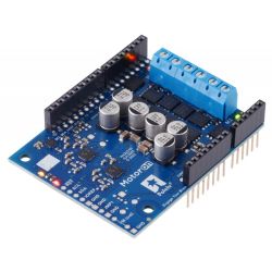 Motoron M2S18v20 Dual High-Power Motor Controller Shield - 2-kanałowy sterownik silników DC dla Arduino (przylutowane złącza)