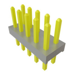 Listwa stykowa PCB 10-pinowe TMM raster: 2 mm Kąt prosty 2-rzędowe Samtec Powierzchnia281 V Bez osłony