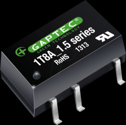 1T8A_0505S1.5UP DC/DC converter, 1 W, 5 V, SMD 8