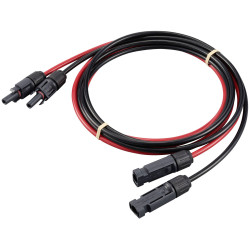 Sygonix SY-6408032 Solar Extension cables 3 m 4 mm&#xB2; set of 2