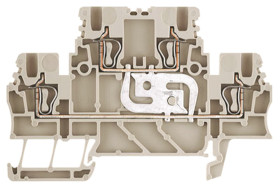 Blok zacisków przelotowych Weidmuller poziomy: Podwójny 28 → 16AWGZacisk Z raster: 3.5mm 17.5A 500 V