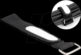 19606 Cable tie, Velcro, labeling field, 203 x 20 mm, 5 pcs.