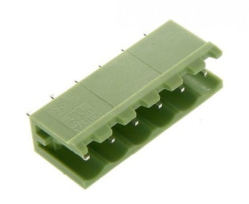 TBMP 5104S listwa rozłączalna prosta męska do druku 4pin; raster 5,08