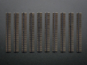 Break-away 0.1" 2x36-pin Strip Dual Male Header (10 Pack)