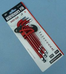 KLUCZE IMBUSOWE 9-SZT DŁ.BESSTO PROFESI