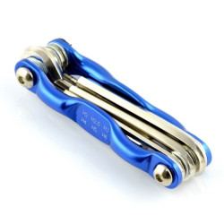 Zestaw kluczy imbusowych scyzoryk 2-6mm - 6szt.