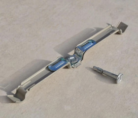 Metalowy sufitowy zacisk do przewodów, 16 kabli, 7,2 mm otwór, E30 182049