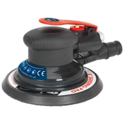 Sealey SA801 Air Palm Orbital Sander 150mm Dust-free