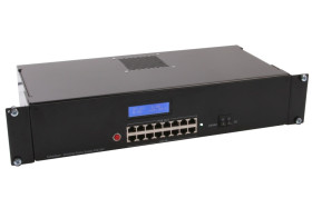 Zasilacz buforowy 24V 8p PoE RACK 19"