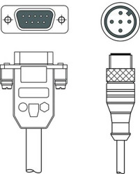 Leuze Electronic 50106906 Kabel połączeniowy czujnika/aktuatora Leuze, 1 szt.
