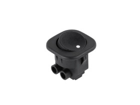 Przełącznik klawiszowy 2 pozycje 2 pin okrągły fi-20mm na śrubki...